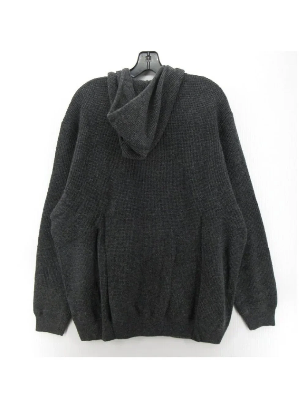 Polo Ralph Lauren Sweater 2XB Big Charcoal Merino Wool Cardigan Thermal